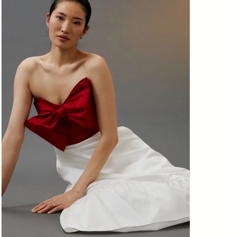 ANTHROPOLOGIE Hutch BOW-TIE Maxi DRESS - Picture 8 of 10